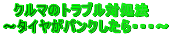 �@�N���}�̃g���u���Ώ��@
�`�^�C�����p���N������E�E�E�`